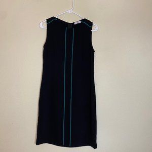 Calvin Klein Women's Black Sleeveless A-line Dress Size 4